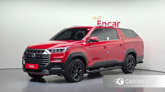 Ssangyong The New Rexton Sports Cannes 2023 Красный из Кореи