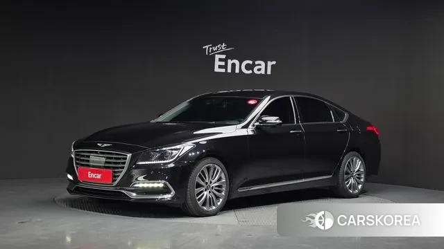 Genesis G80 2018 Черный из Кореи