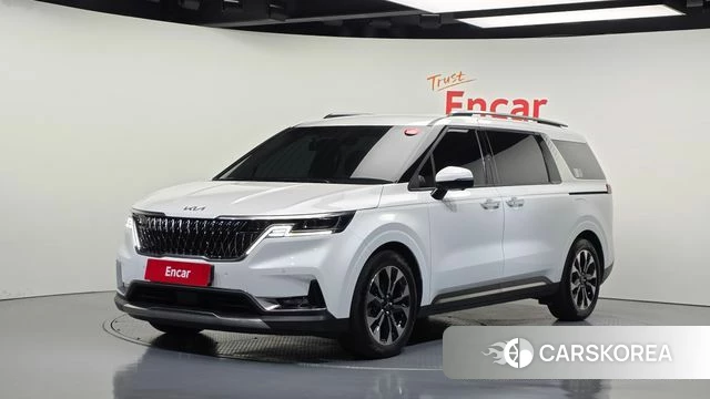 Kia Carnival 4th generation 2023 Белый из Кореи