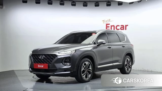 Hyundai Santa Fe TM 2018 Серый из Кореи