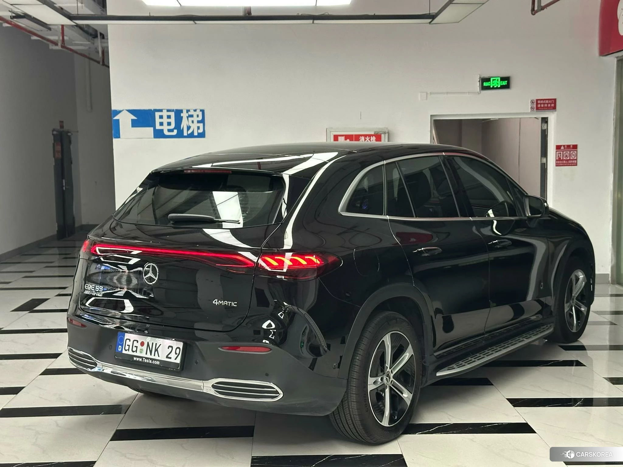 Mercedes-Benz EQE 2023 Черный из Китая