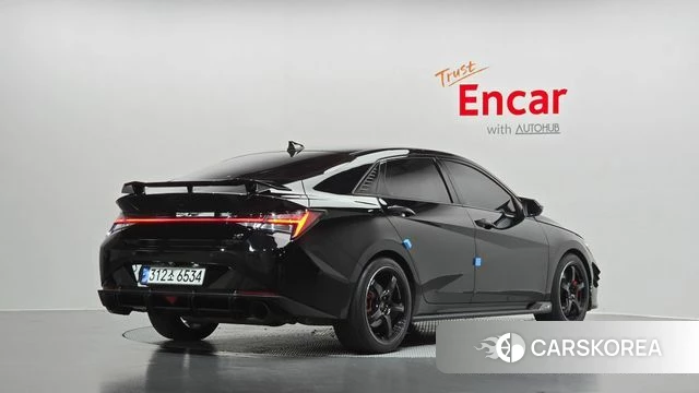Hyundai Avante (CN7) 2022 Черный из Кореи