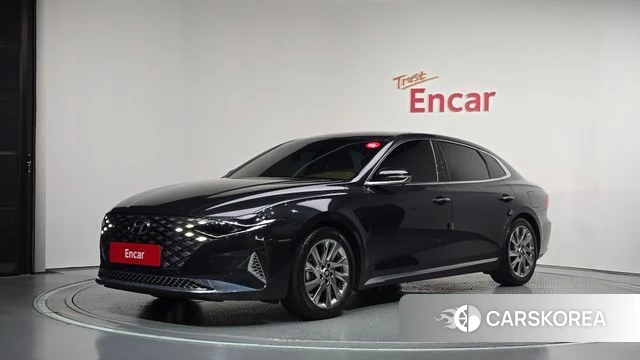 Hyundai The New Grandeur IG Hybrid 2020 Черный из Кореи
