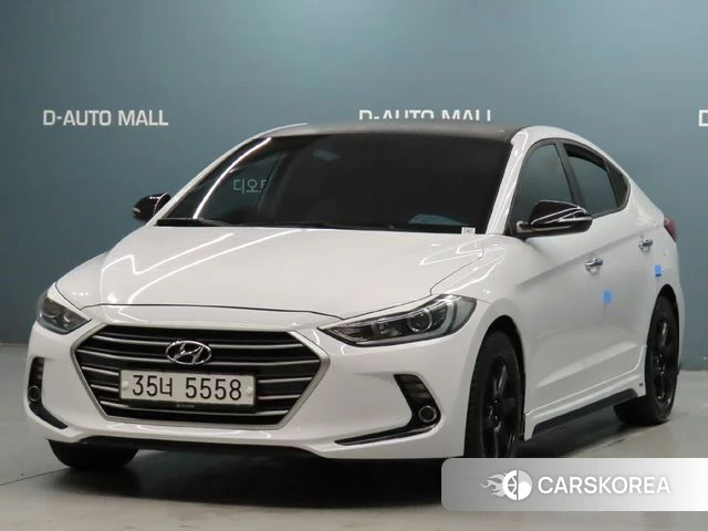 Hyundai Avante AD 2018 Белый из Кореи