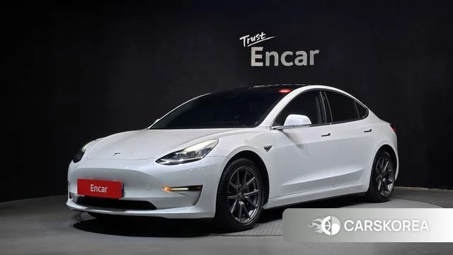 Tesla Model 3 2019 Белый из Кореи