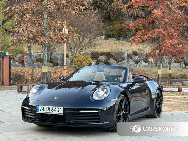 Porsche 911(992) 2021 Синий из Кореи
