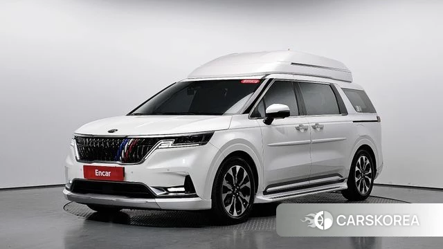 Kia Carnival 4th generation 2021 Белый из Кореи