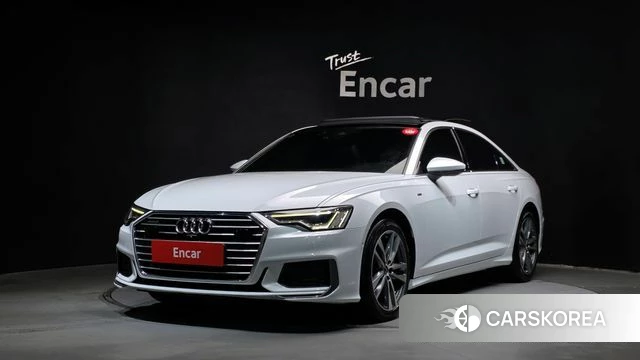Audi A6 (C8) 2021 Белый из Кореи