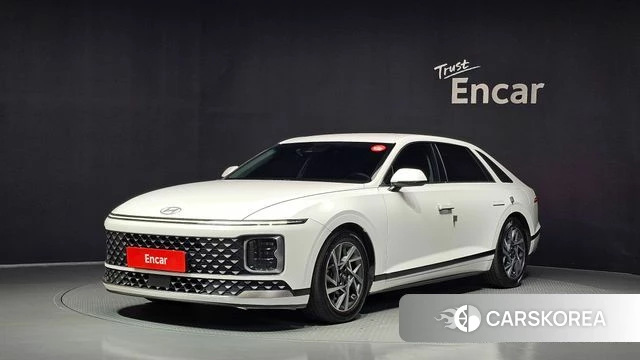 Hyundai Grandeur (GN7) 2023 Белый из Кореи