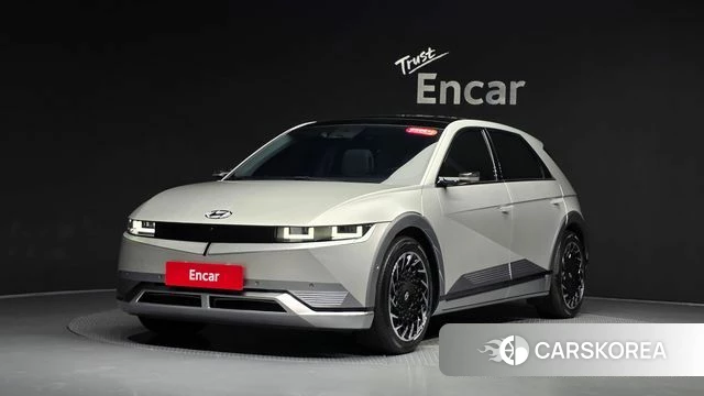 Hyundai Ionic 5 2021 Серебристо-серый из Кореи