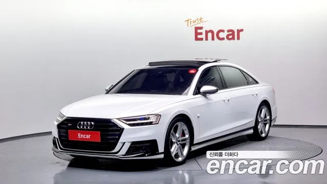 Audi S8 (D5) 2020 Белый из Кореи