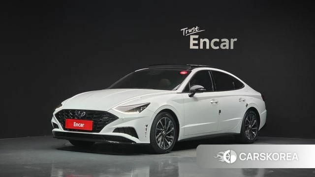 Hyundai Sonata (DN8) 2022 Белый из Кореи