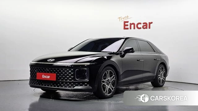 Hyundai Grandeur (GN7) 2022 Черный из Кореи