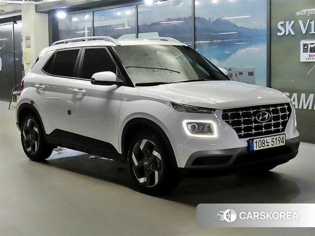 Hyundai Venue 2021 Белый из Кореи