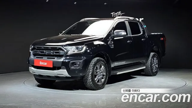 Ford Ranger 3rd Generation 2021 Черный из Кореи