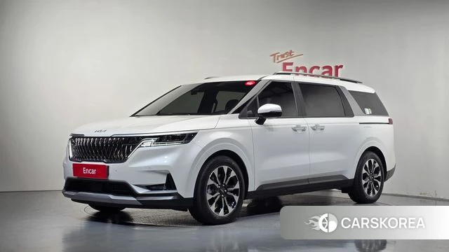 Kia Carnival 4th generation 2023 Белый из Кореи
