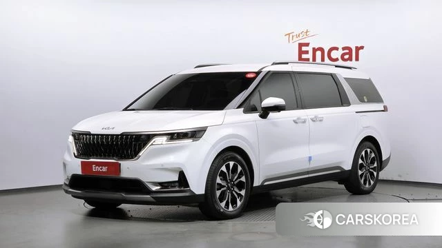 Kia Carnival 4th generation 2021 Белый из Кореи