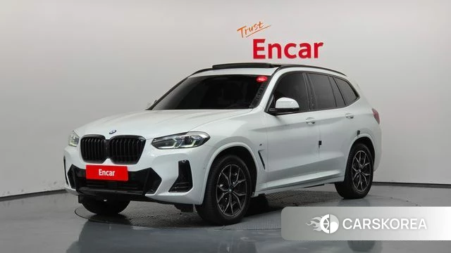 BMW X3 (G01) 2024 Белый из Кореи