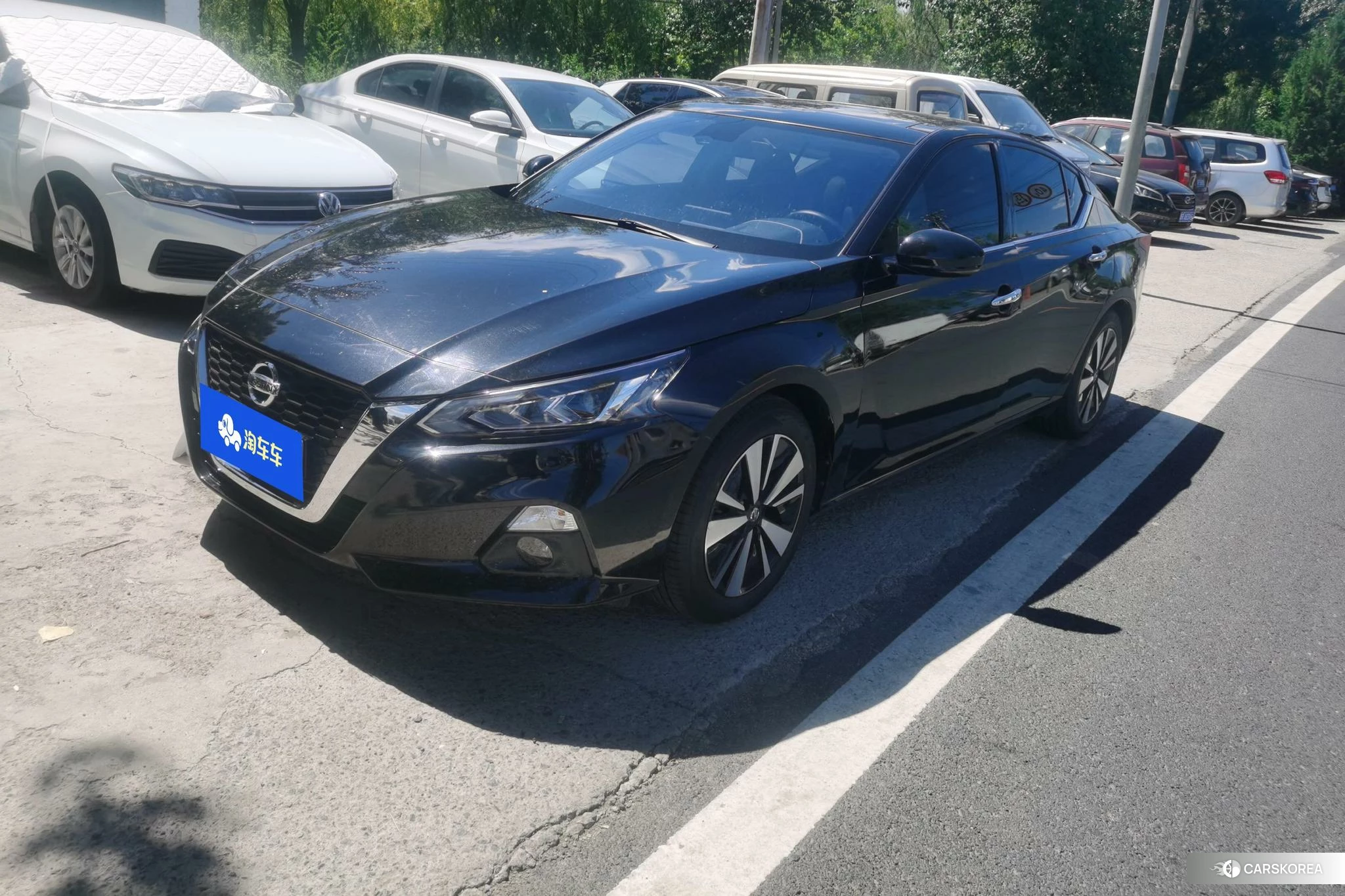 Nissan Altima 2020 Черный из Китая