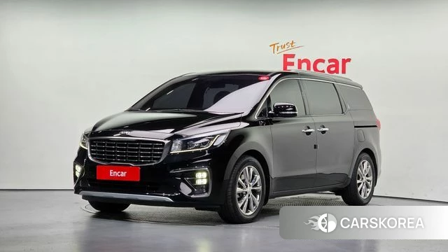 Kia The New Carnival 2019 Черный из Кореи