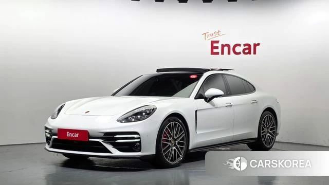 Porsche Panamera (971) 2021 Белый из Кореи