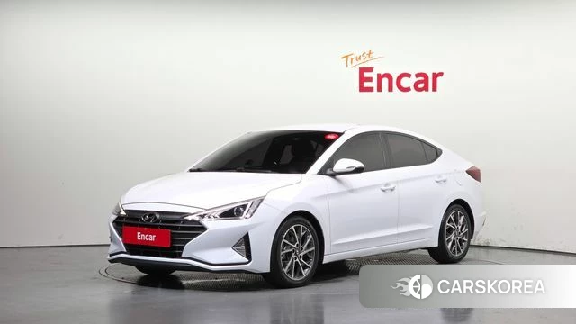 Hyundai The New Avante AD 2018 Белый из Кореи