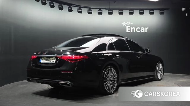 Mercedes-Benz S-Class W223 2023 Черный из Кореи