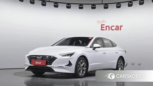 Hyundai Sonata (DN8) 2021 Белый из Кореи