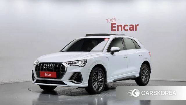 Audi Q3 (F3) 2022 Белый из Кореи