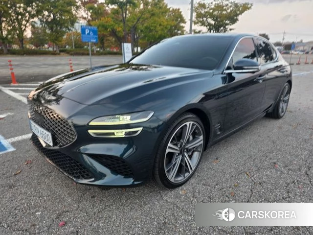 Genesis The New G70 2025 Темно-зеленый из Кореи