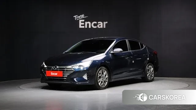 Hyundai The New Avante AD 2019 Синий из Кореи
