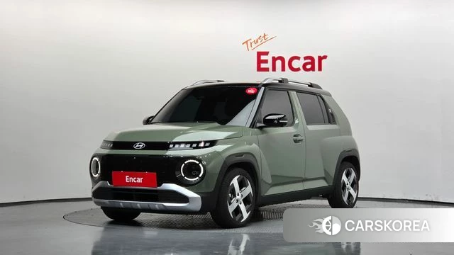 Hyundai Casper Electric 2024 Светло-зеленый из Кореи