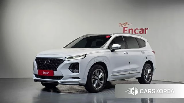 Hyundai Santa Fe TM 2020 Белый из Кореи
