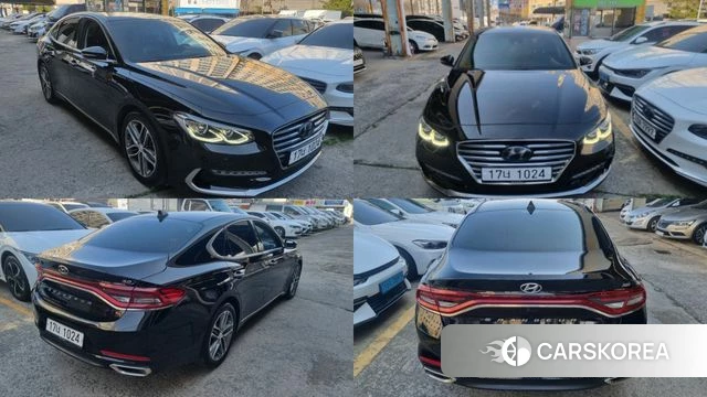 Hyundai Grandeur IG 2018 Черный из Кореи