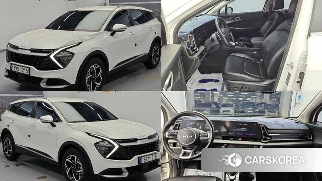 Kia Sportage 5th Generation 2023 Белый из Кореи