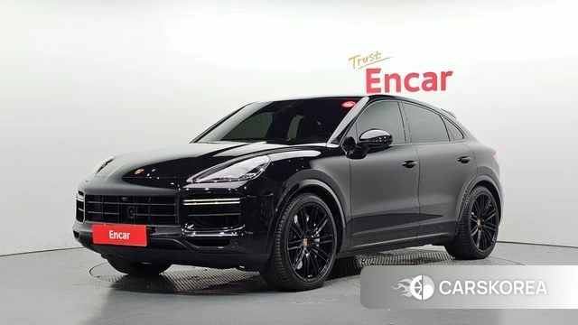 Porsche Cayenne (PO536) 2022 Черный из Кореи