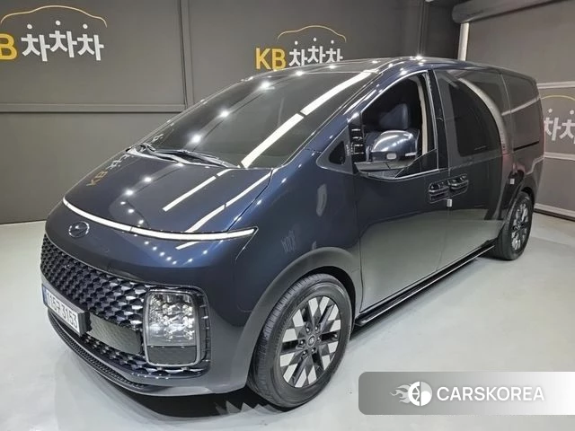 Hyundai Staria 2021 Синий из Кореи
