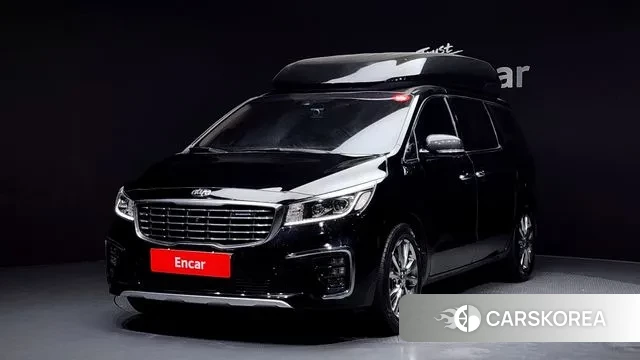 Kia The New Carnival 2018 Черный из Кореи