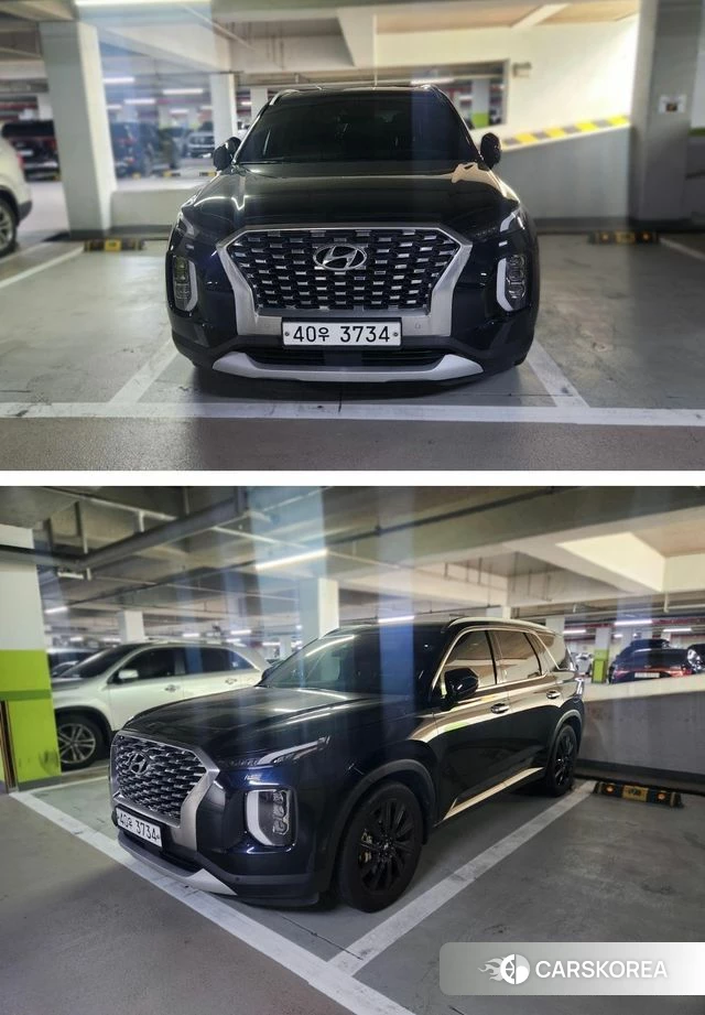Hyundai Palisade 2019 Черный из Кореи