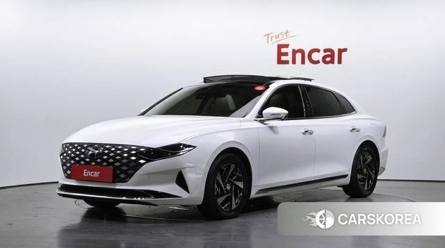 Hyundai The New Grandeur IG Hybrid 2022 Белый из Кореи