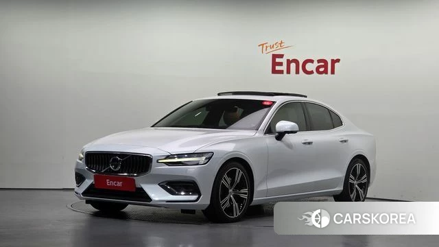 Volvo S60 3rd generation 2019 Белый из Кореи