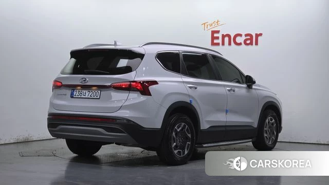 Hyundai The New Santa Fe 2021 Серебристо-серый из Кореи