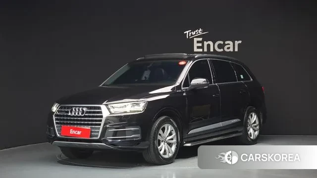 Audi Q7 (4M) 2019 Черный из Кореи