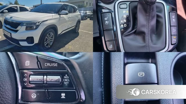 Kia Seltos 2019 Белый из Кореи