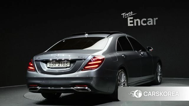 Mercedes-Benz S-Class W222 2018 Серый из Кореи