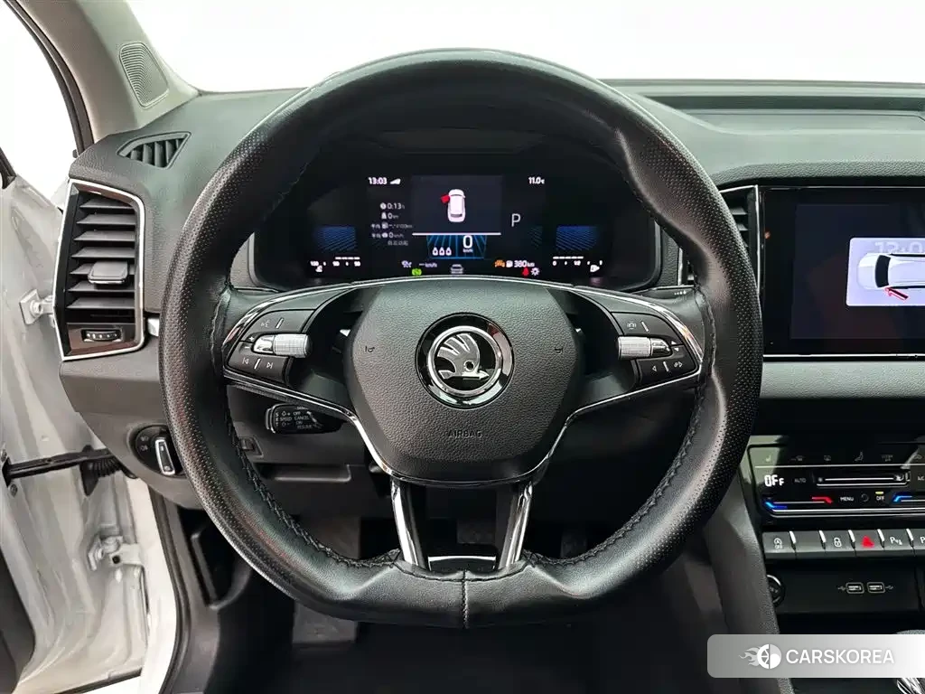 Skoda Karoq 2023 Белый из Китая
