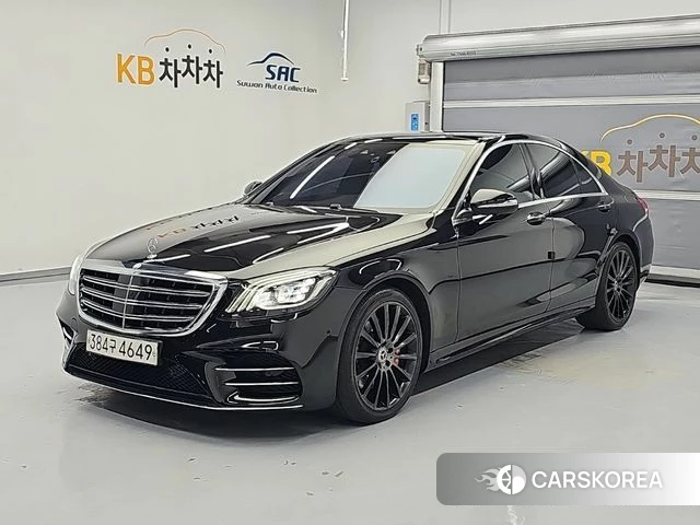 Mercedes-Benz S-Class W222 2018 Черный из Кореи