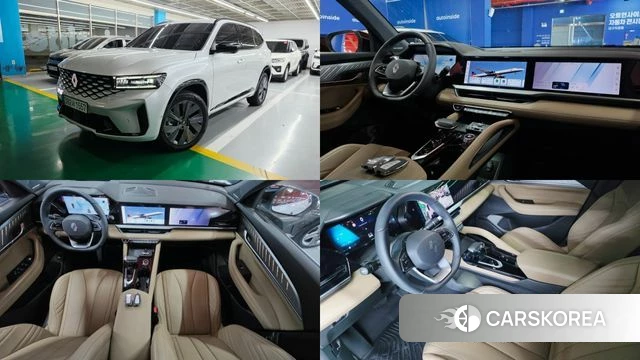 Renault Korea (Samsung) Grand Coleos 2026 Белый из Кореи