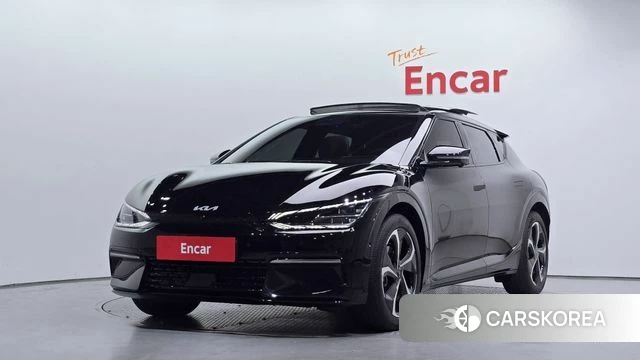 Kia EV6 2021 Черный из Кореи