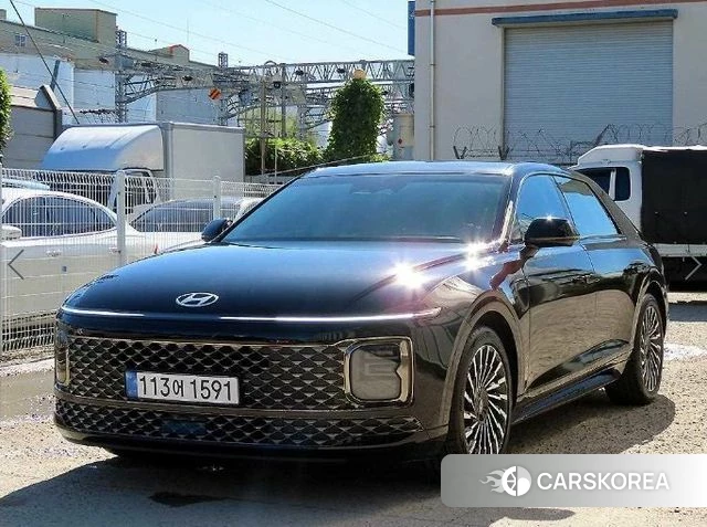 Hyundai Grandeur (GN7) 2025 Черный из Кореи